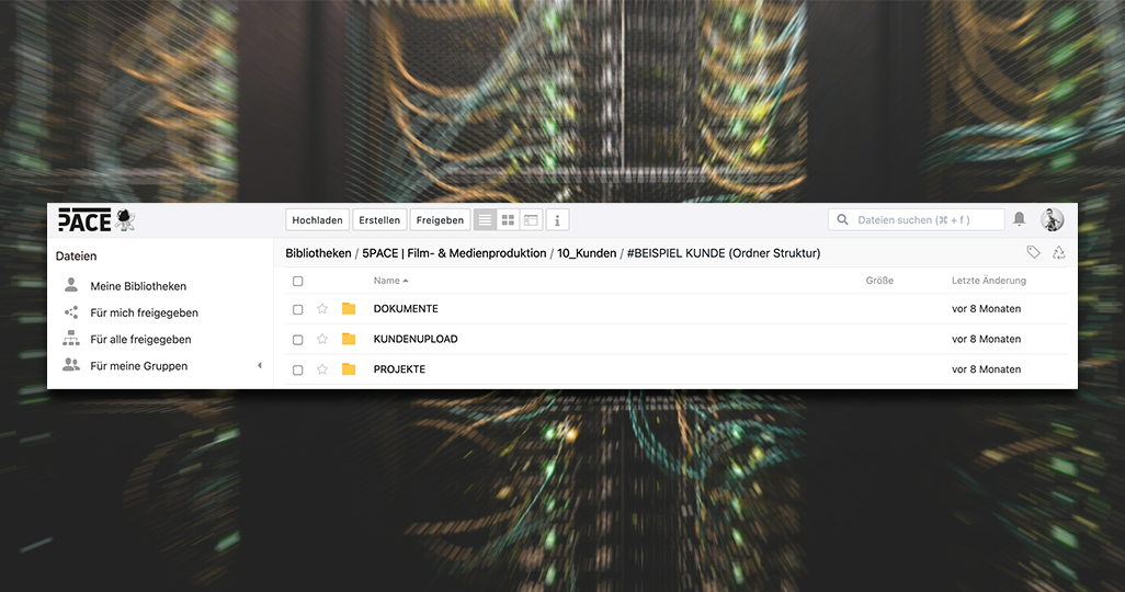 Einführung der 5PACE Cloud: Sichere und performante Dateisynchronisation